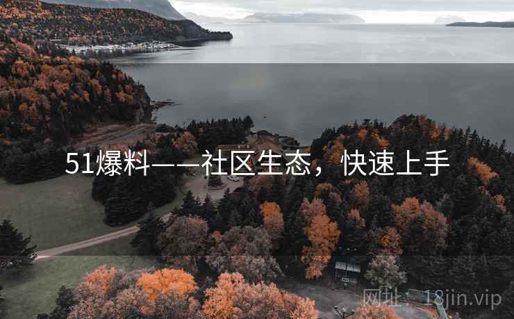 51爆料——社区生态，快速上手
