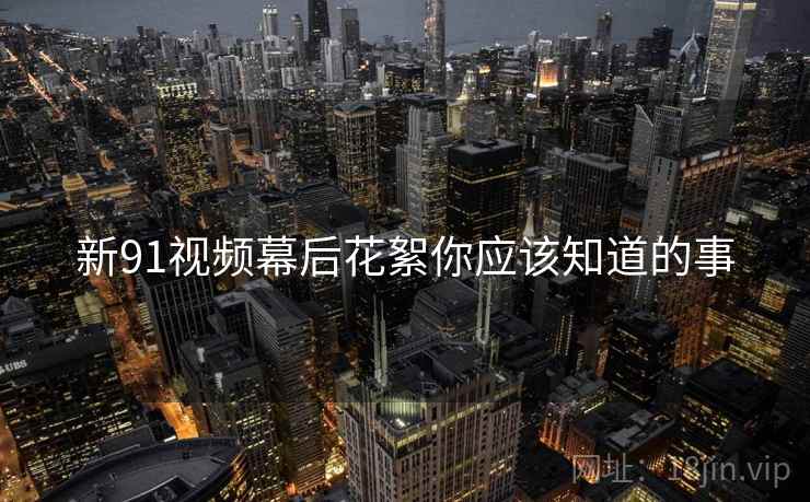 新91视频幕后花絮你应该知道的事