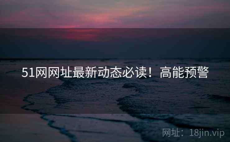 51网网址最新动态必读！高能预警