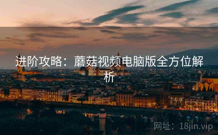 进阶攻略：蘑菇视频电脑版全方位解析