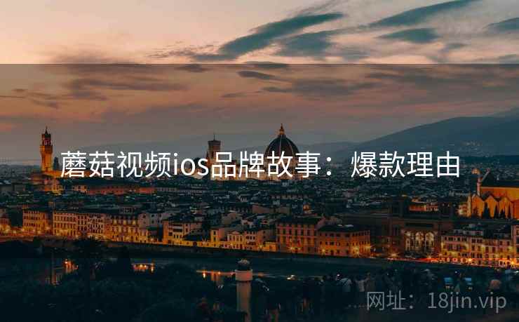 蘑菇视频ios品牌故事：爆款理由